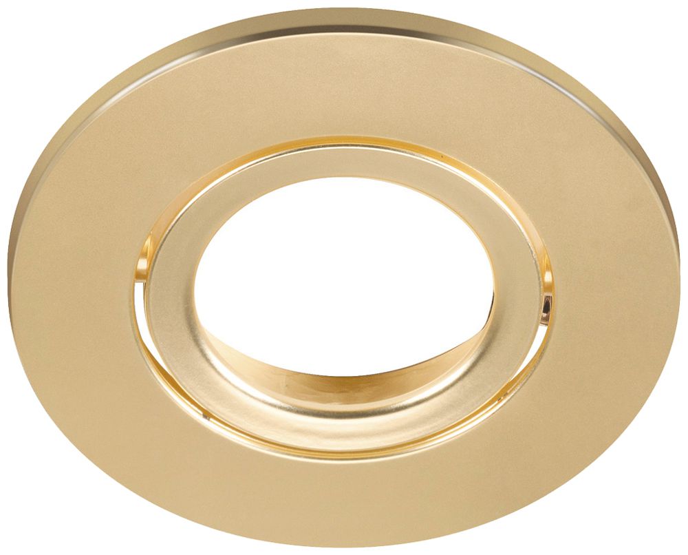Abdeckring SLV UNIVERSAL IP65 Kunststoff Ø88×3.5mm Gold matt
