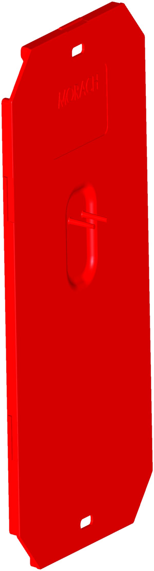 Schutzdeckel MT zu Aufsatzrahmen Gr.2-100 rot