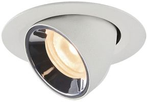 EB-LED-Downlight SLV NUMINOS GIMBLE XS, 7W 200mA 650lm 2700K 40° ws/chr