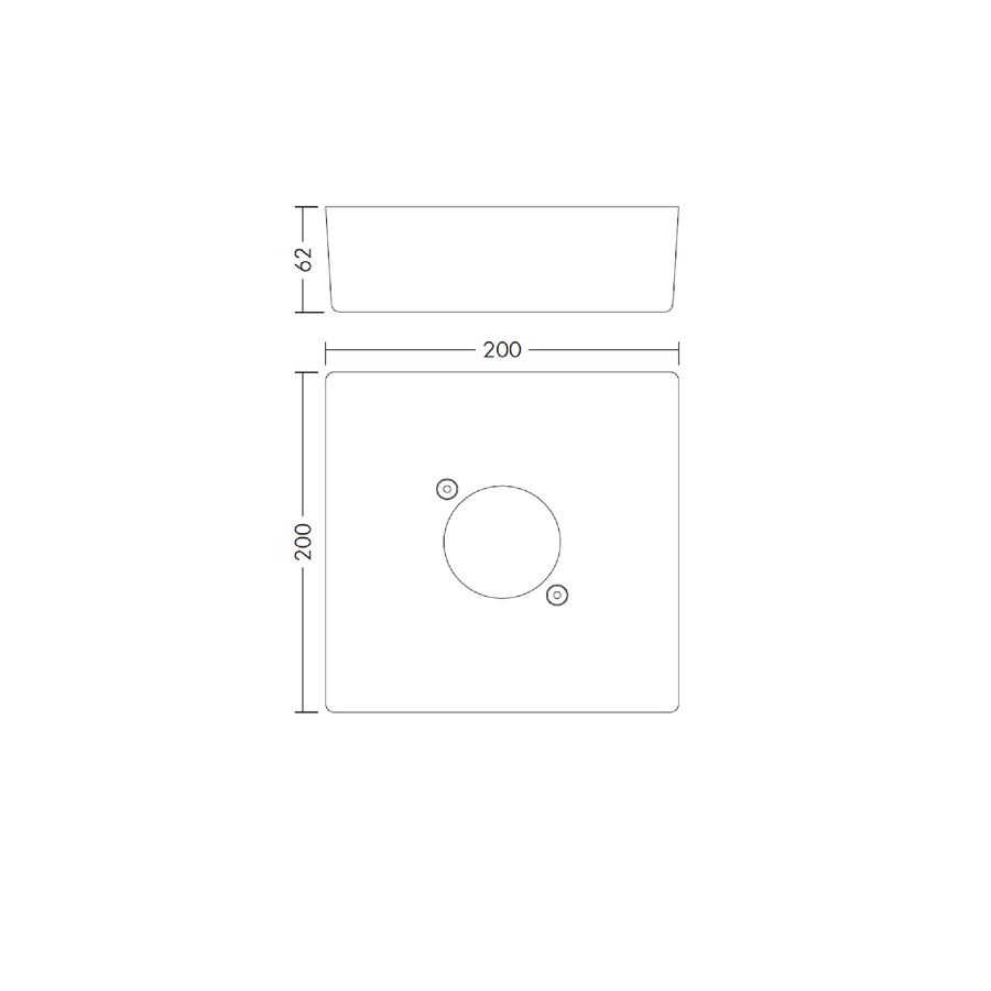 Aufbaurahmen passend zu LED-Einbau-Notlichtleuchte Iris