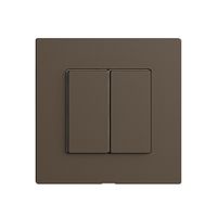 Druckschalter 2K/2T Edue Wiser coffee