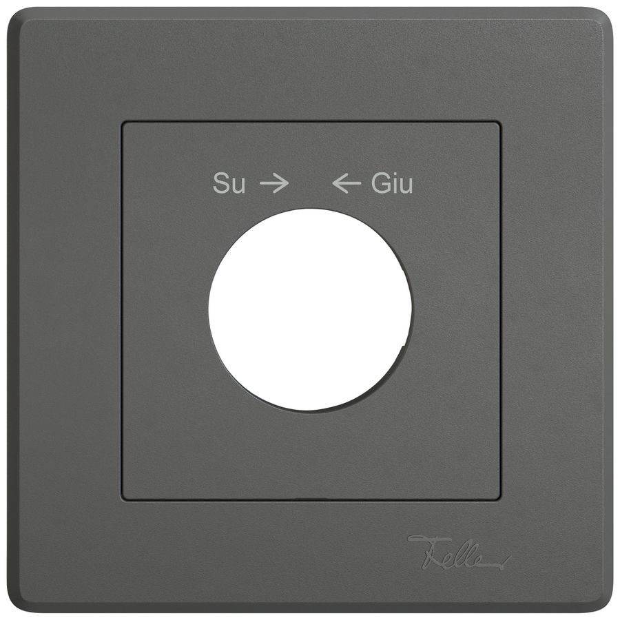 UP-Montageset EDIZIO.liv SNAPFIX® f.Schwenktaster m.Schloss Su → ← Giù dgu