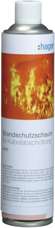 Brandschutzschaum Dose Hager BS90D