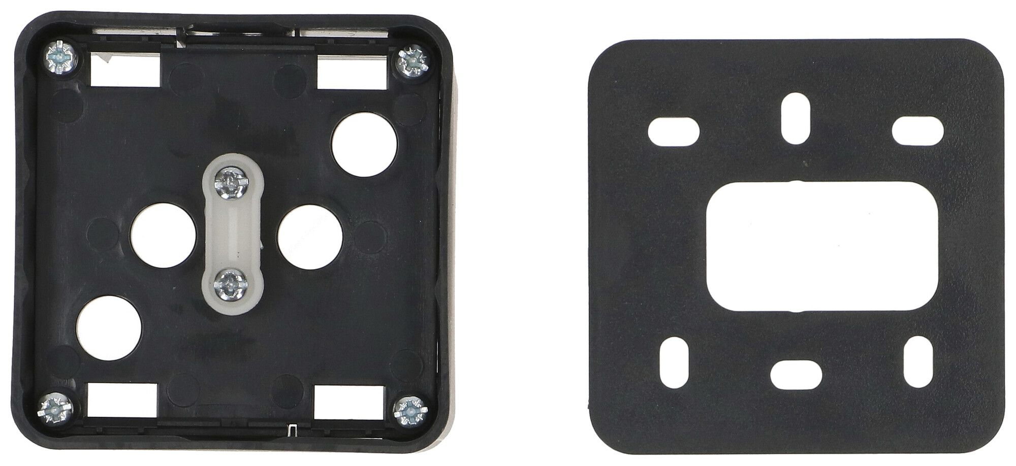 Boîtier AP MAX HAURI 1×1 65×65×65mm anthracite