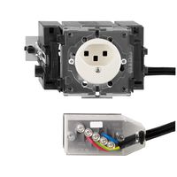 Presa INS FH T23 L1 bianco 49…69mm per cavo piatto Technofil