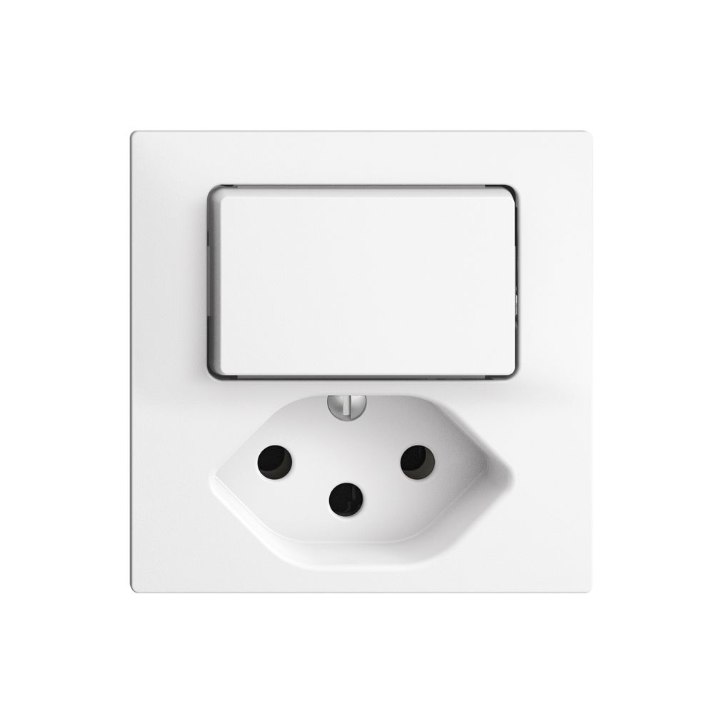 UP-Kombination 3/1P+T13 EDIZIOdue weiss 60×60×40mm