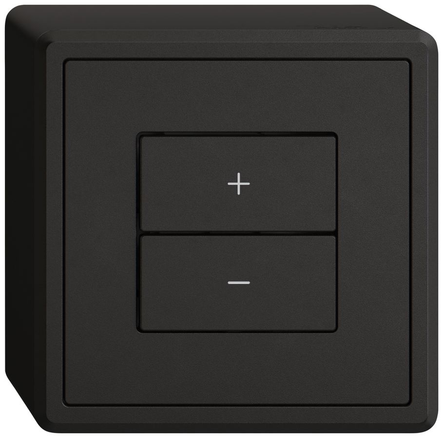 AP-Dimmer Uni-LED EDIZIO.liv Wiser SNAPFIX® 2 Tasten sz