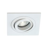 Lampa da incasso TK-Quadra bianco molle di tensione, Ø di montaggio 80mm