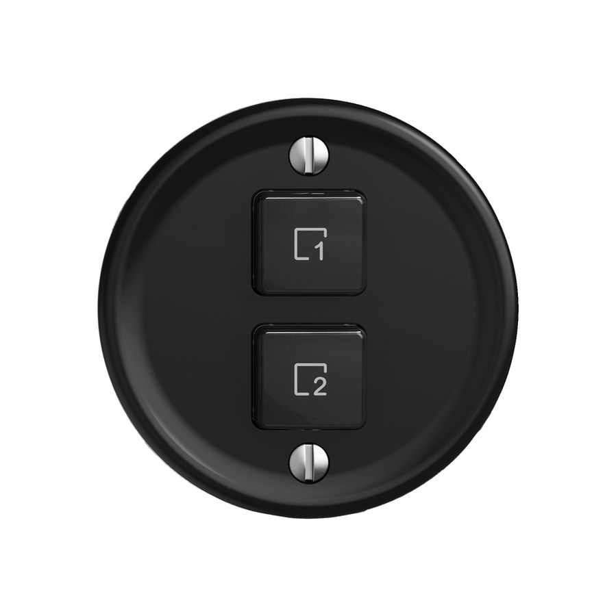 Kit de montage STANDARDdue Wiser SNAPFIX® p.pouss.scène 2 scènes vert.2T no