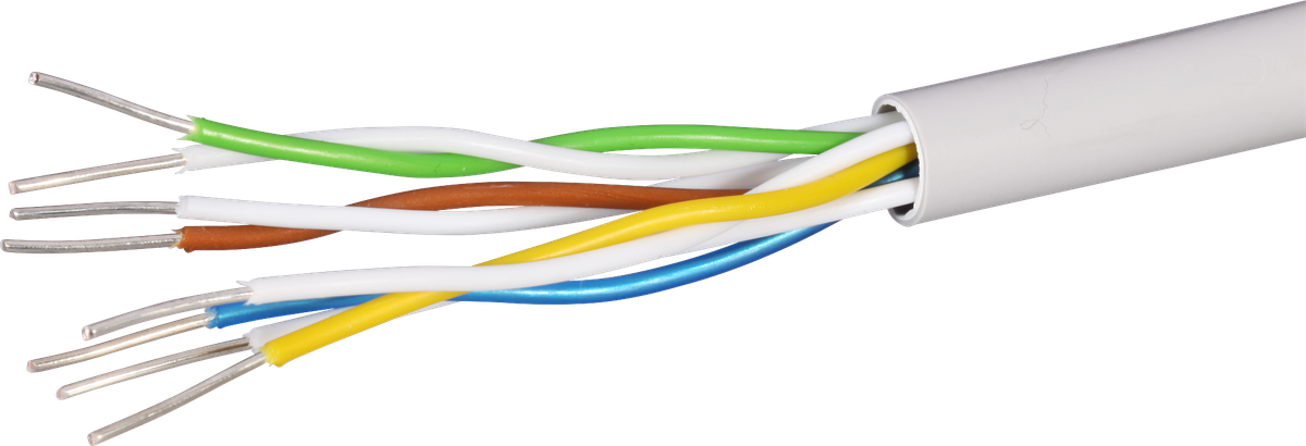 Kabel G51 4×2×0,8mm halogenfrei Eca