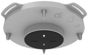 Frontteil Spotbox Mini Flex Ø75mm für Sichtbeton grau