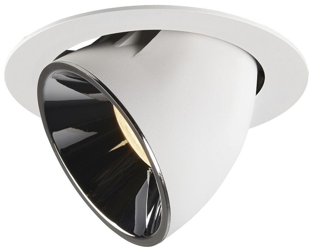 EB-LED-Downlight SLV NUMINOS GIMBLE XL, 37.4W 1050mA 3500lm 3000K 40° ws/chr