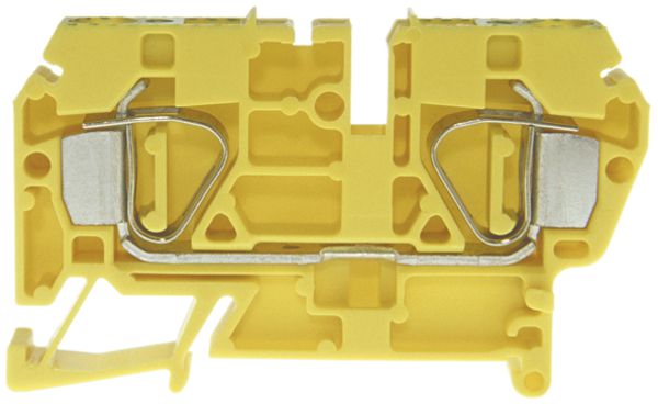 Borne de passage joignable WZ 0.5…6mm² 50A 600V ressort 2×1 rail DIN 35mm vt-jn