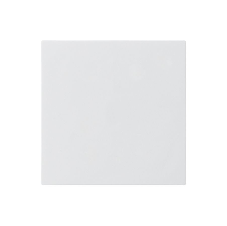 Placca frontale INC kallysto bianco per copertura cieca senza vite