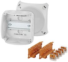 AP-Abzweigdose Hensel DK 0606 W WAGO 5×3L 0.5…6mm² grau