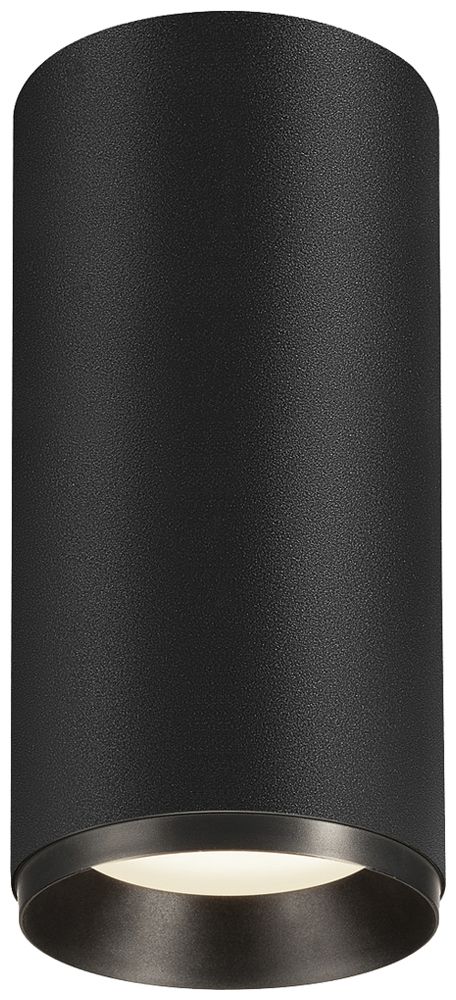 LED-Deckenleuchte SLV NUMINOS L DALI 28W 2675lm 4000K 24° Ø100×213mm schwarz