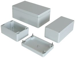 Normgehäuse Rose PC halogenfrei, 120×160×90mm hellgrau