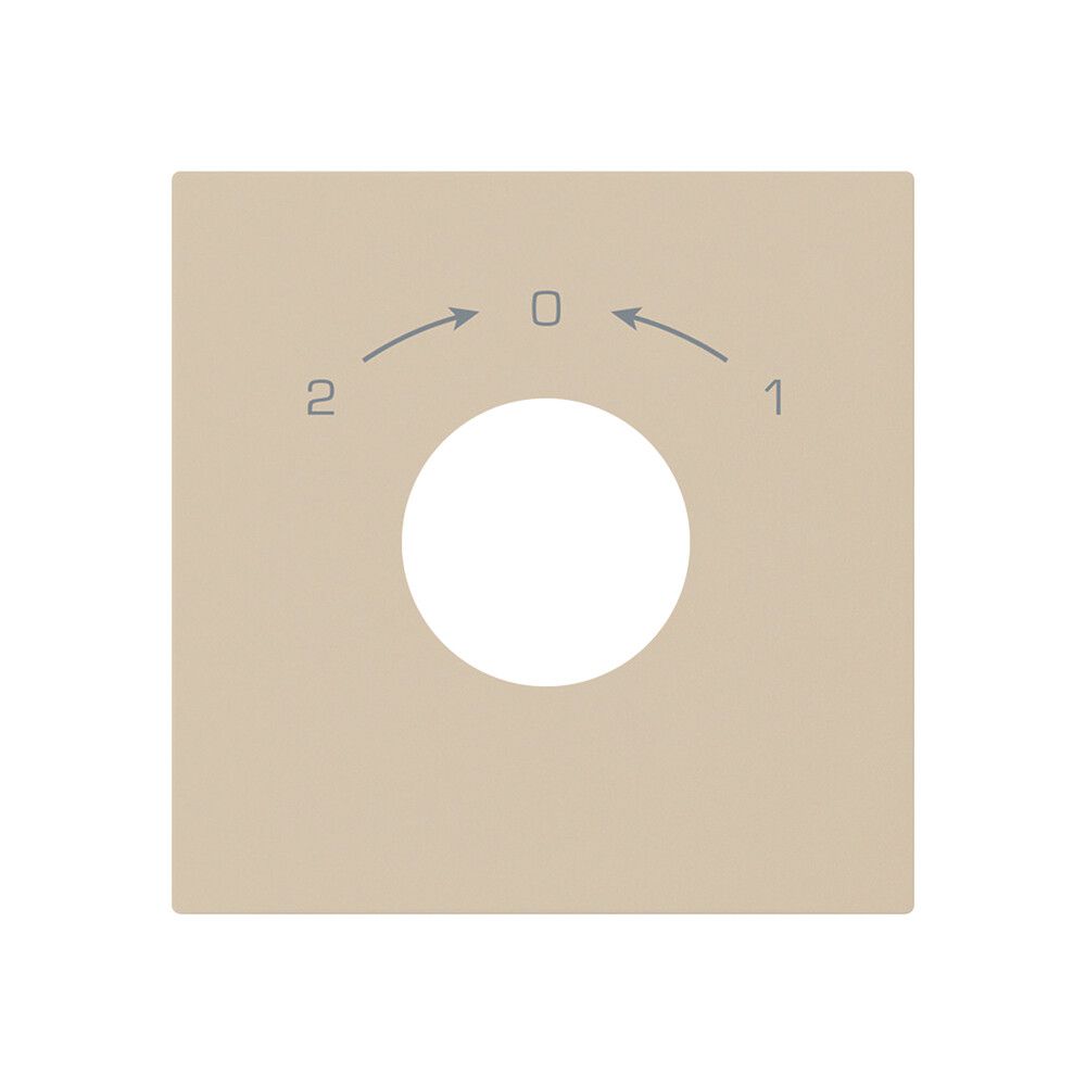 Kit di copertura kallysto per interruttore a chiave contatto invertitore beige