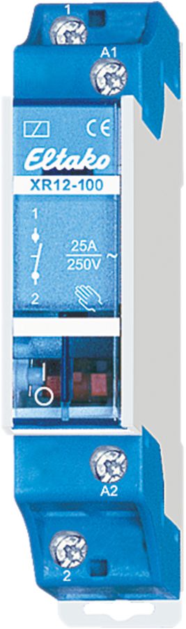 Relais de commande AMD Eltako 230VAC 25A 1F, XR12-100