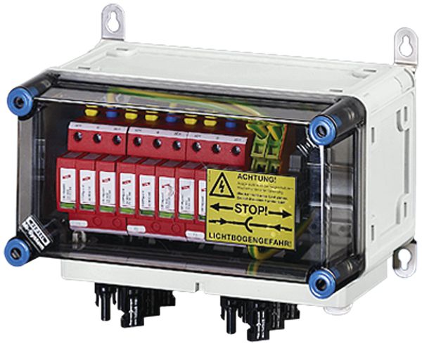 Coffret PV ENYSUN Mi PV 1133 a.fiche MC4 3×protection anti-surtensions DC type 2