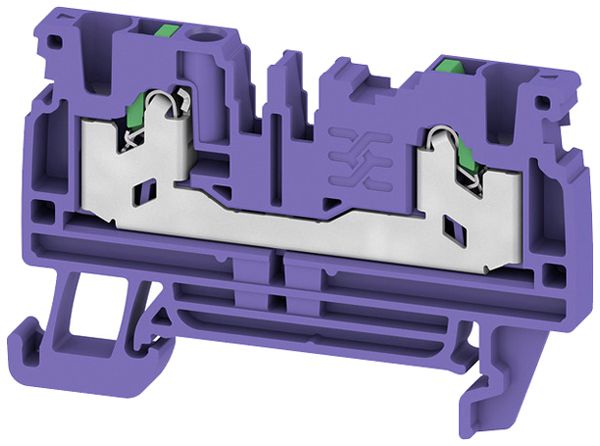 Borne de passage joignable WM S2C 2.5mm² 24A 800V ressort 2×1 DIN35 vi