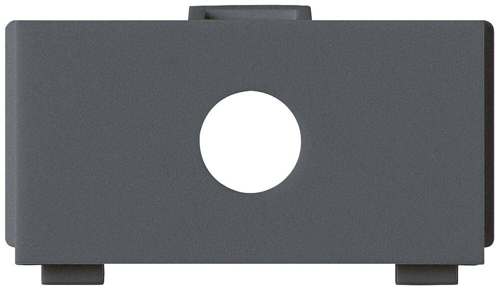 Modulo multimedia kallysto M3 vuoto per 1 connettore F/jack 6.35 Ø9.6 antracite