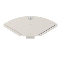 Deckel BET RBD 90° 150mm Edelstahl A2 blank