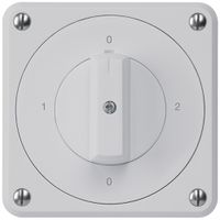 UP-Drehschalter robusto IP55 S2/1P grau für Kombination