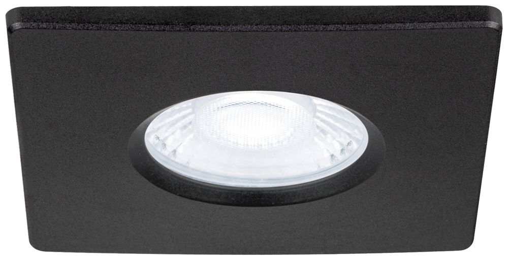 Abdeckung SLV UNIVERSAL IP65 Kunststoff 88×88×5.5mm schwarz