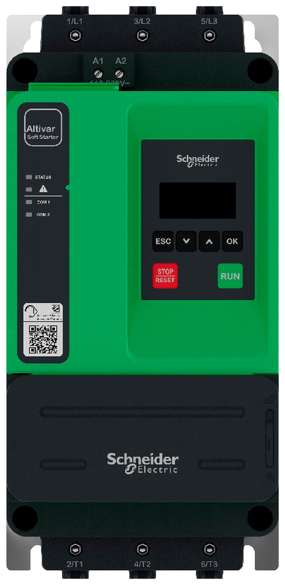 Démarreur progressif Altivar ATS430 47A 208…600V 110…230V 24VAC