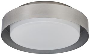 Deckenleuchte LEDVANCE ORBIS MADRID E27 2×0…10W Ø290mm Nickel