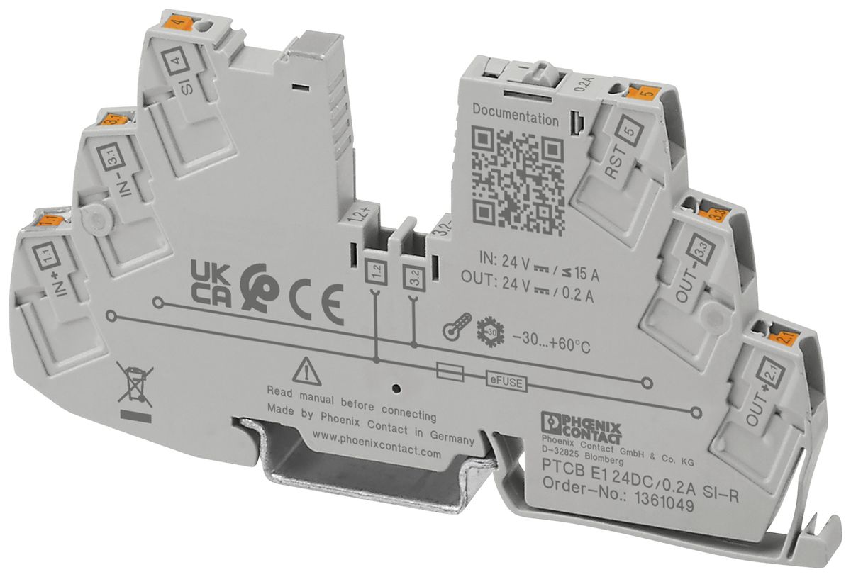 Interruttore di protezione PX PTCB E1 24DC/0.2A SI-R