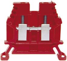 Morsetto di passaggio componibile WZ 0.5…2.5mm² 24A 1000V vite 2×1 DIN 35mm ro