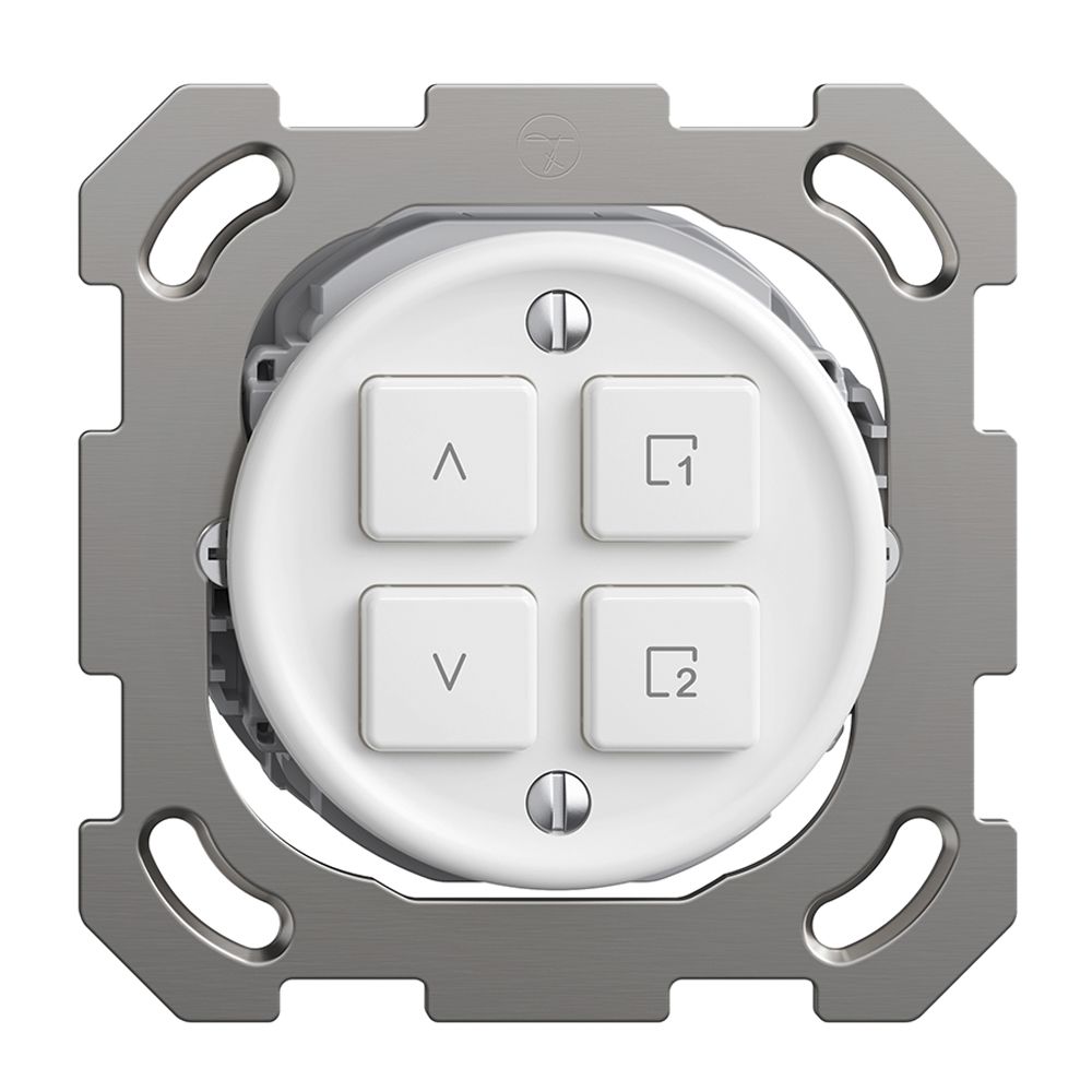 UP-Storenschalter 1K/4T Szene Sdue Wiser weiss