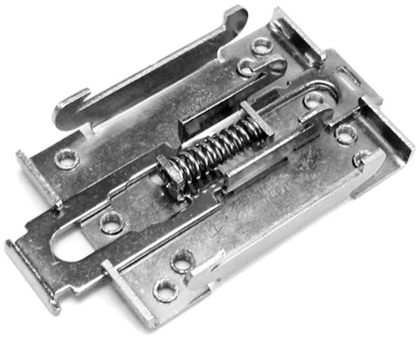 Schienenbefestigung DIN DB 2 zu HRS Halbleiterrelais