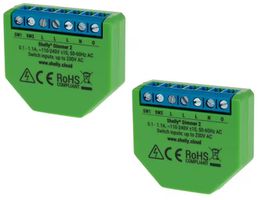 Shelly Dimmer SL dimmer WiFi, set di 2 Dimmer WLAN