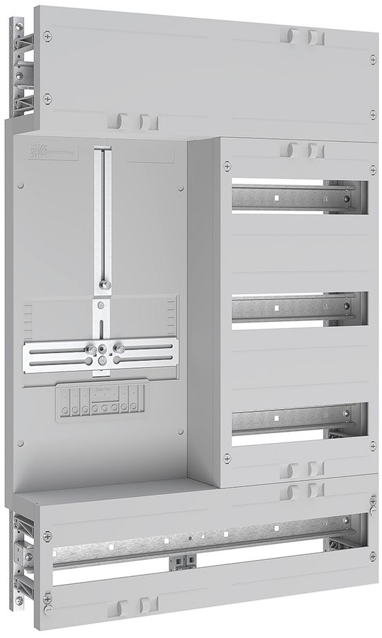 Montant complet SE Prisma XS 1 tableau compteur 2 parts 5 rangées 500×750mm