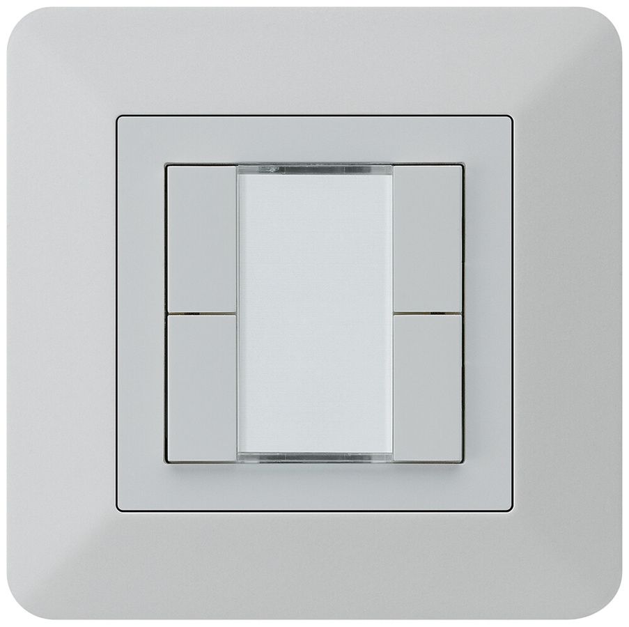 Tasto INC kallysto.trend KNX 4×s/e-link grigio chiaro