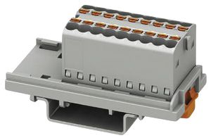 Blocco di distribuzione PX PTFIX 18X1.5-NS35 GY