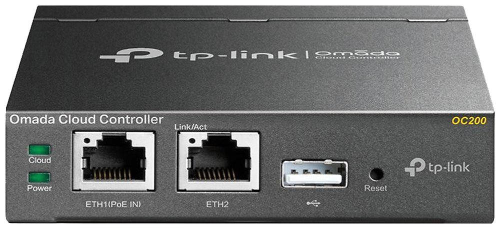Kontroller TP-Link Omada OC200 ≤100/20/10 TN 2×LAN FE 1×USB 2.0 5VDC/PoE