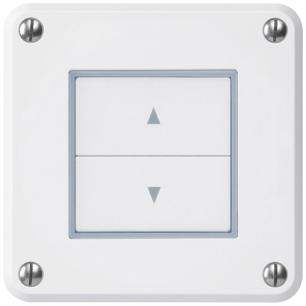 UP-Storenschalter robusto IP55 weiss mit 2 Funktionstasten