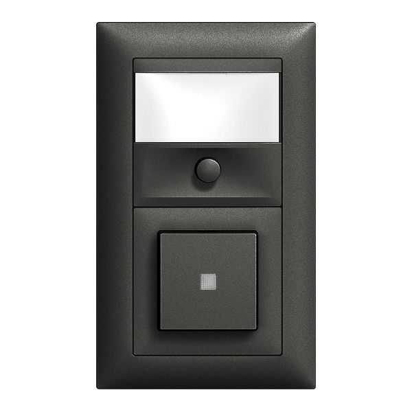 Combinazione grd.2×1 INC suoneria+AR EDIZIOdue nero