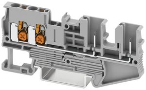 Durchgangs-Reihenklemme PX XT 2.5-QUATTRO/2P 2.5mm² 24A 800V 4×1 gu