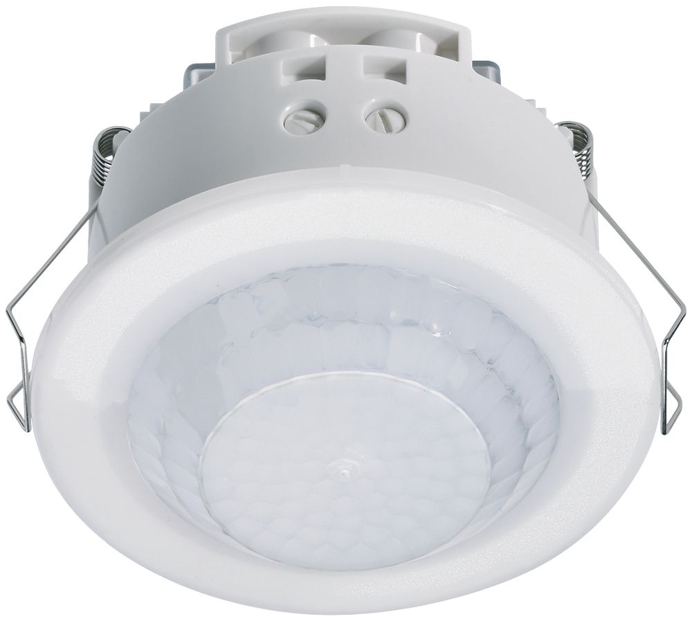 Détecteur de mouvement ENC Hager 360° contact fermeture 230V monta.plafond blanc