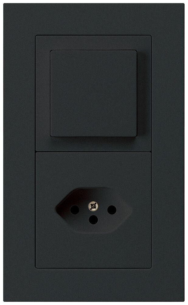 UP-Kombination kallysto.pro Gr.I-I vertikal Schalter S6+Typ 13 schwarz