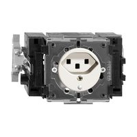 EB-Steckdose FH T23 16A weiss 49…69mm(53mm) Snap mit LED grün