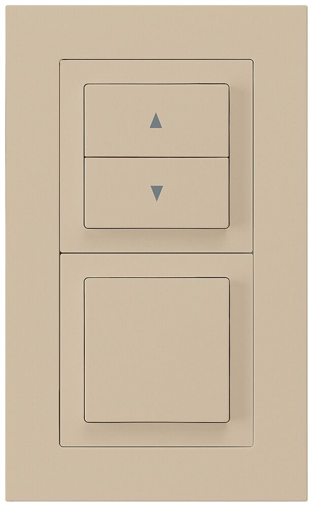 UP-Kombination kallysto.pro Gr.I-I vertikal Storenschalter+Schalter S3 beige