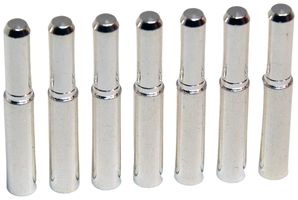 Zählerstift 100A 6/7/45mm rund Set à 7 Stück mit Positionskerbe