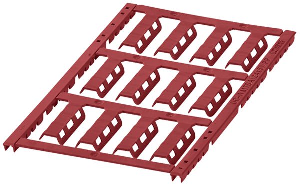 Segnacavi PX UC-WMTBA (24X5)/PP RD 24×5mm 12 pezzi rosso