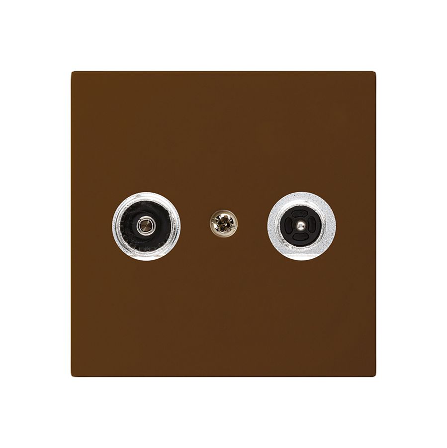 Prise antenne kallysto R/TV montage A 11dB 2GHz brun